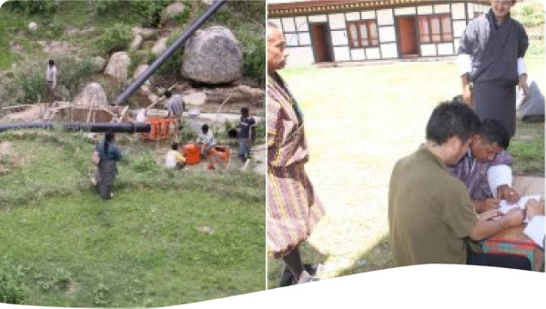 Bhutan: Siphon Irrigation for Farmer Communities in Lingmutey-Chu Basin