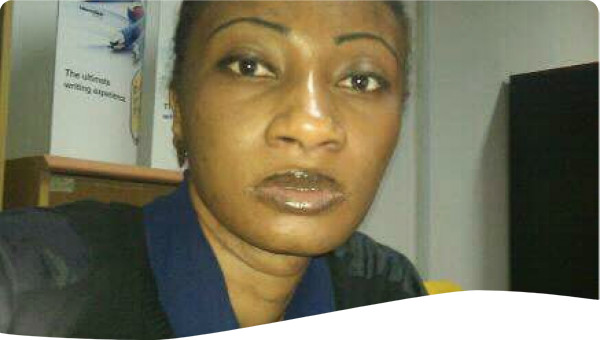 Gloria OKYEMOU chef de service GIRE à la Direction Générale de l'hydraulique en République du Congo